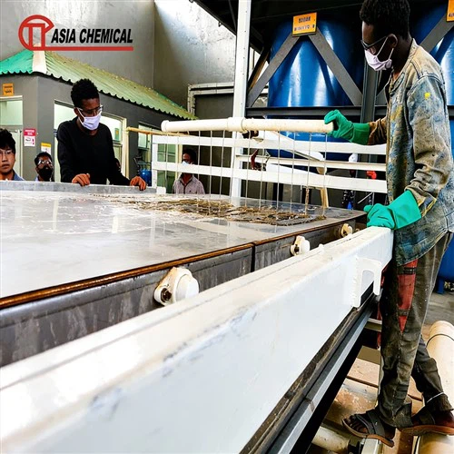 Alumínium-szulfát gyártósor a papírgyártáshoz